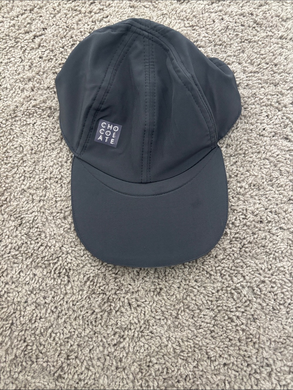 Hot Chocolate Run Grey Cap with Subtle Logo